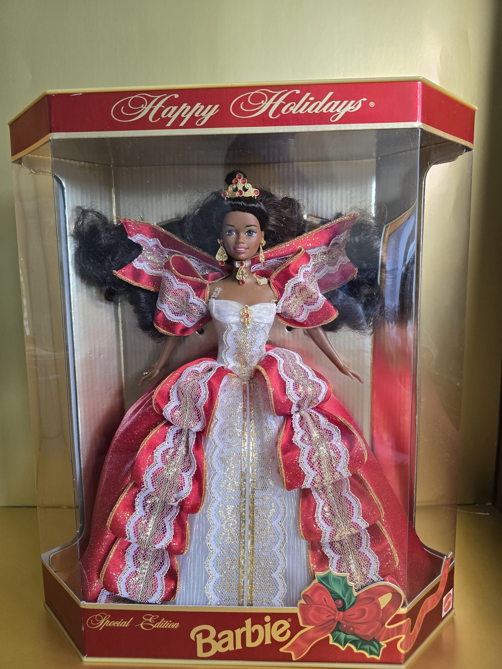 Barbie Holiday Special Edition Doll in Red, White & Gold